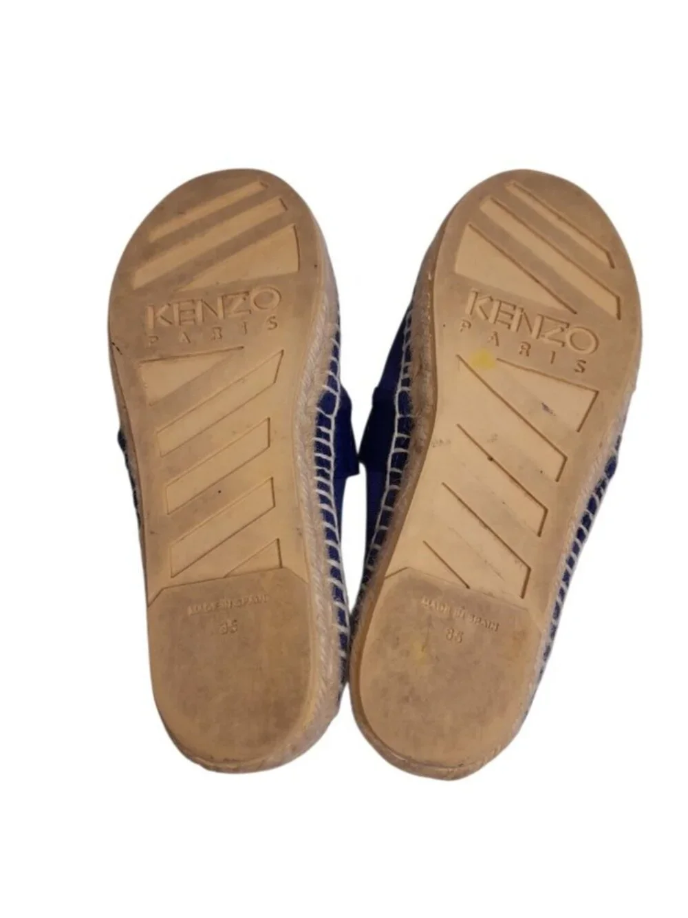 Kenzo Paris Navy Tiger Espadrilles